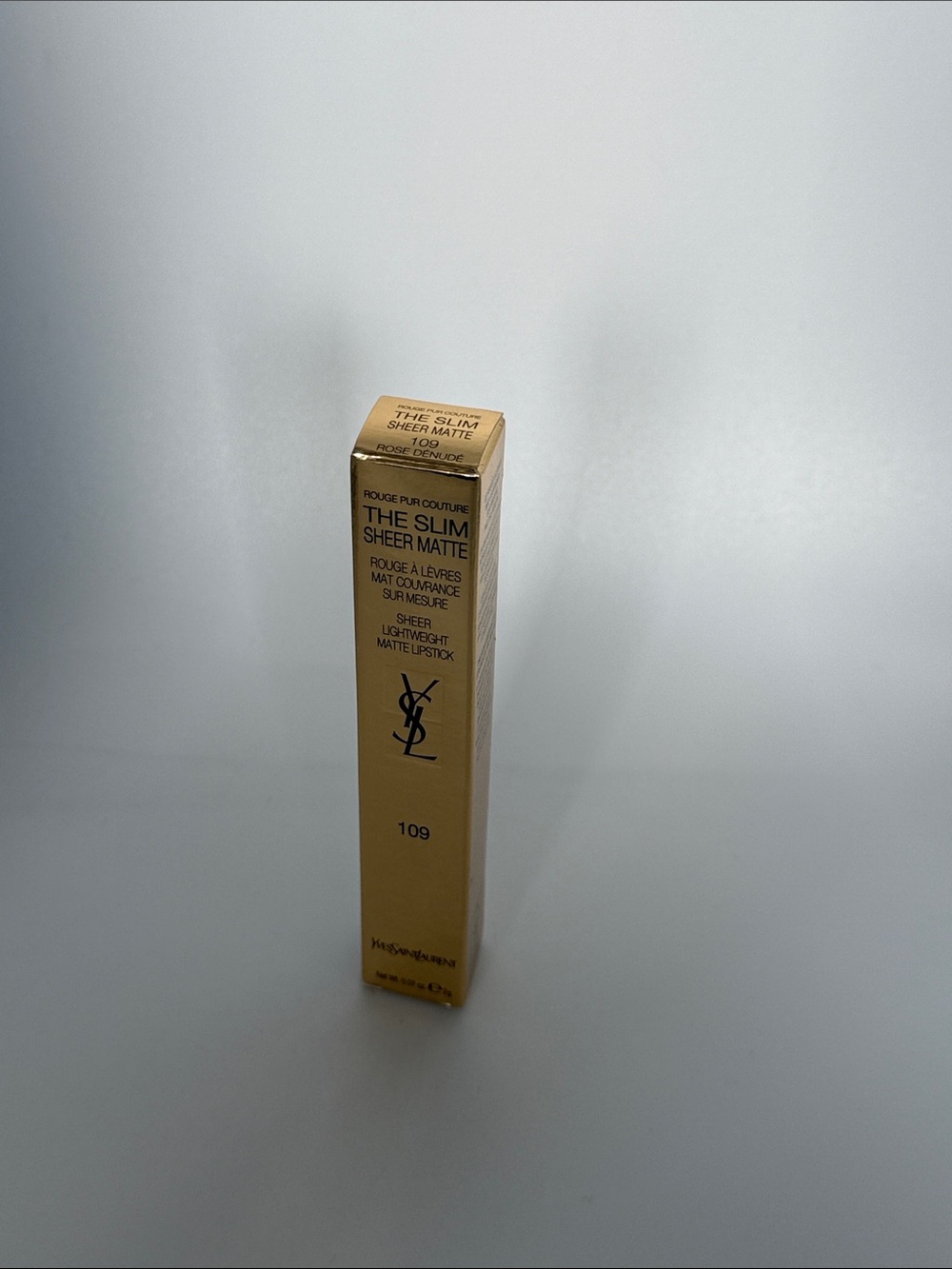 Yves Saint Laurent The Slim Sheer Matte Lipstick - Shade 109 rose denude